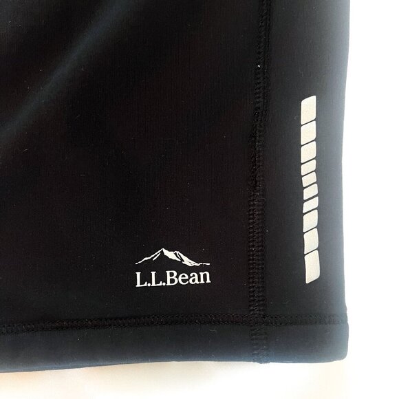 NEW LL Bean Primaloft Therma-stretch Fleece Mid-Rise Straight-Leg Black Pants XL - Picture 9 of 16
